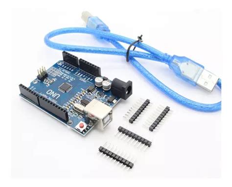 Placa P Arduino Uno Rev3 R3 Atmega328 Smd Mais Cabo Usb Mercadolivre