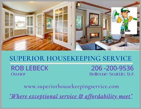 Superior Housekeeping Service Bellevue Seattle Wa Us Harbors