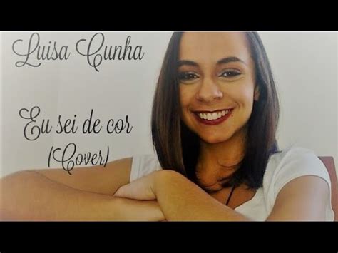 Luisa Cunha Eu sei de cor Marília Mendonça Cover YouTube