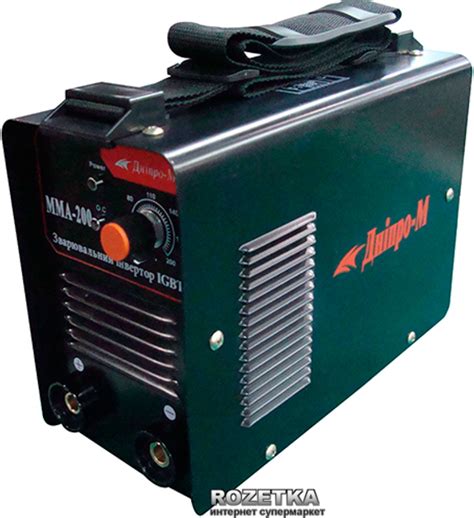 Сварочный инвертор Дніпро-М mini ММА 200 (70127001) – фото, отзывы ...