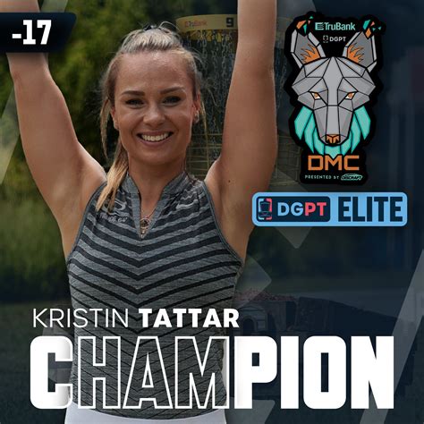 Disc Golf Pro Tour On Twitter Kristin Tattar Picks Up Her SEVENTH Win