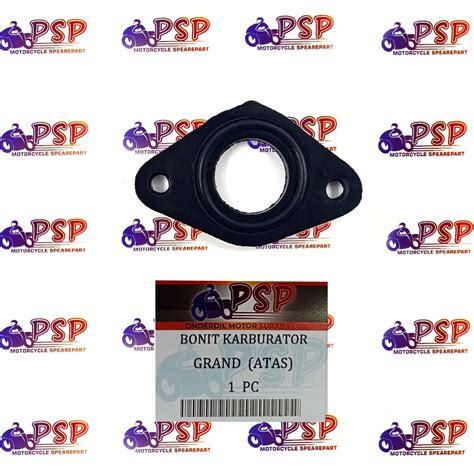 jual bonit karburator grand atas  ring ebonit manipol manifold