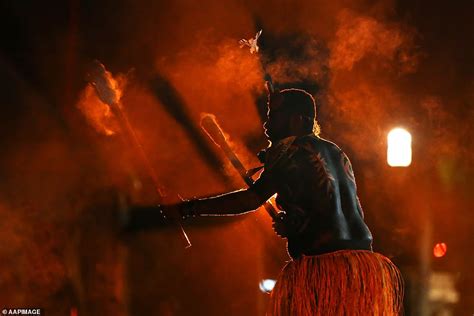 Naked Woman Arrested At The Invasion Day March Protesting Against The Date Of Australia Day