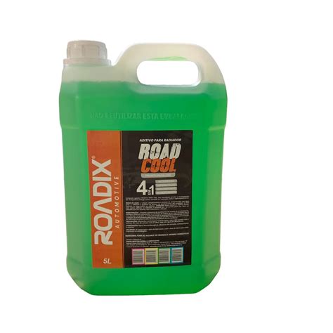 Aditivo Diluido Para Radiador Verde Pronto Para Uso Roadix Litros