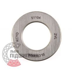 Site's bearing list with ISO/DIN marked 51104 DIN711, ISO104 ...