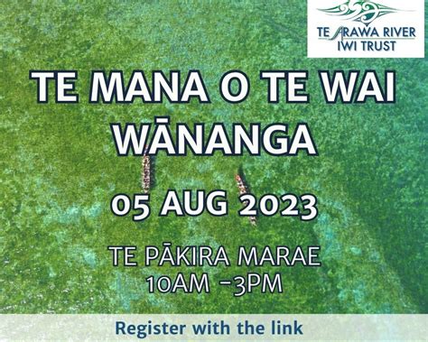 Te Mana O Te Wai Wānanga — Tūhourangi Tribal Authority