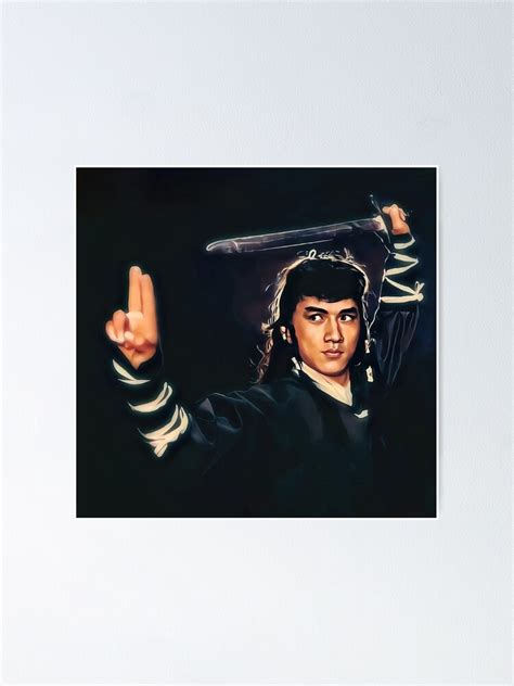 "Jackie Chan Kung Fu Master " Poster for Sale by blindninja | Redbubble