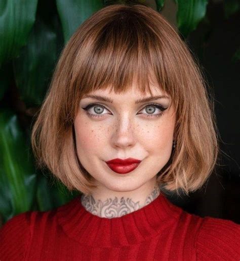 50 Newest Bob With Bangs Ideas To Suit Any Taste Hair Adviser Bob Hairstyles With Bangs