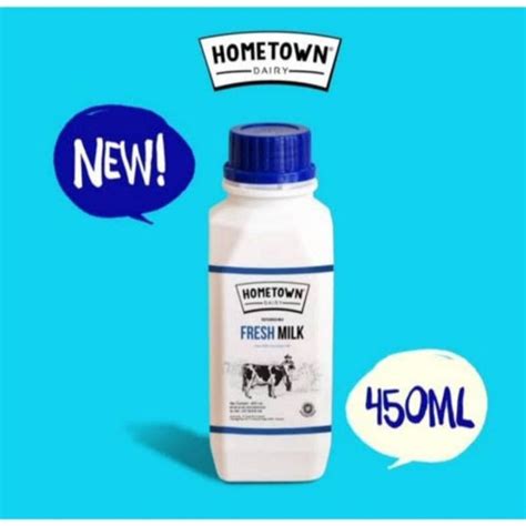 Jual Susu Hometown Dairy Fresh Milk Ml Shopee Indonesia