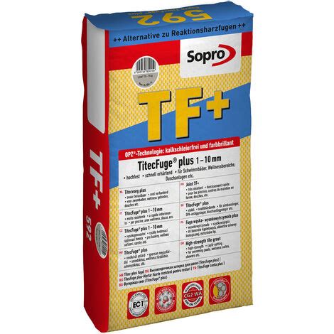 Sopro TitecFuge plus 15kg Fugenmörtel Betongrau