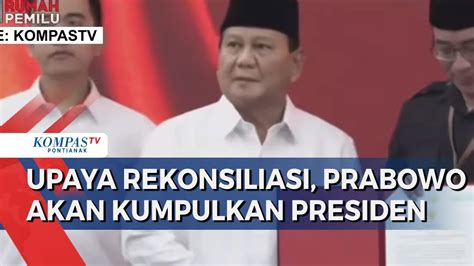 Prabowo Ingin Kumpulkan Presiden Dalam Presidential Club Ajak SBY