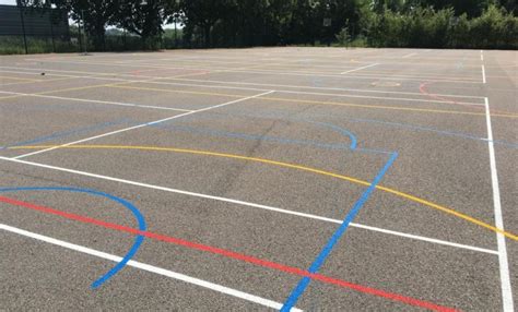 Sports Surface Marking Touchline Marking