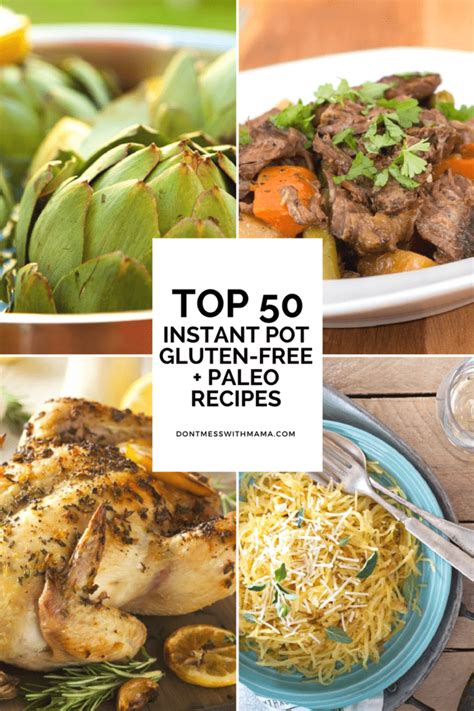 Top 50 Gluten Free And Paleo Instant Pot Recipes Easy Pressure Cooker