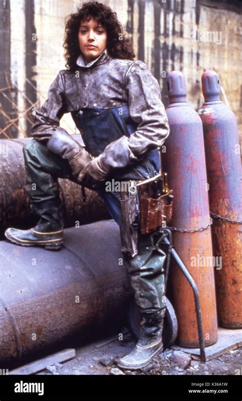 Flashdance Jennifer Beals Date 1983 Stock Photo Alamy