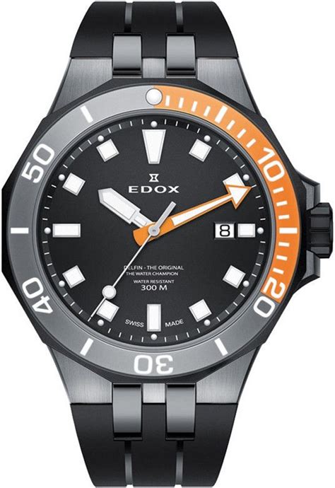 Edox Delfin Quartz Date Gnocan Helveti Eu