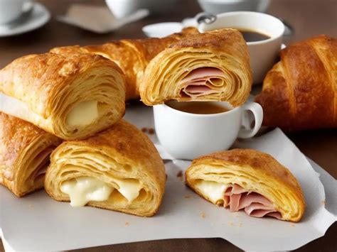 How To Make Your Own Copycat Starbucks Ham And Cheese Croissant At Home