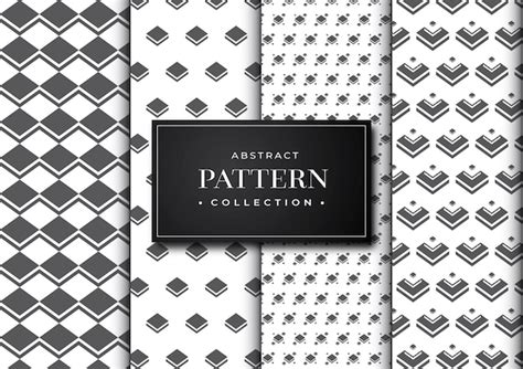 Premium Vector | Abstract pattern collection