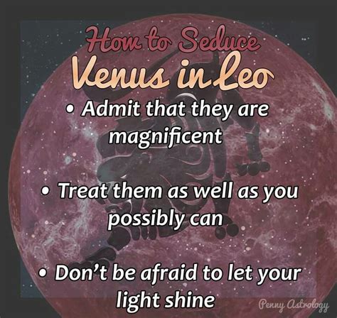 Venus In Leo