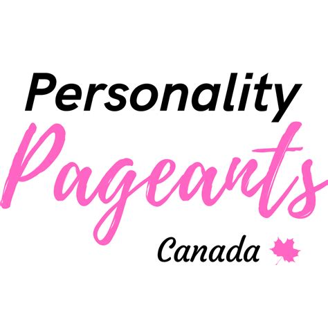 Shop Entry Fee Personality Pageants Canada Pageant Planet