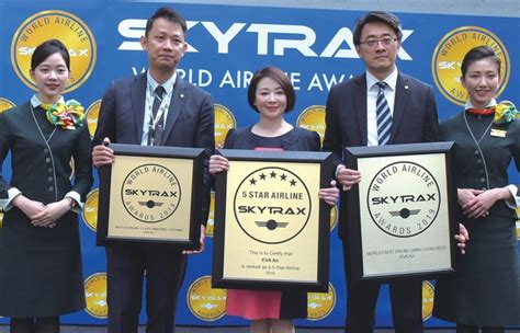 長榮航空 連續4年獲skytrax 5星級航空殊榮桂冠