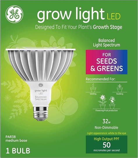 Best Buy General Electric Grow Light 32W PAR 38 LED Light Bulb