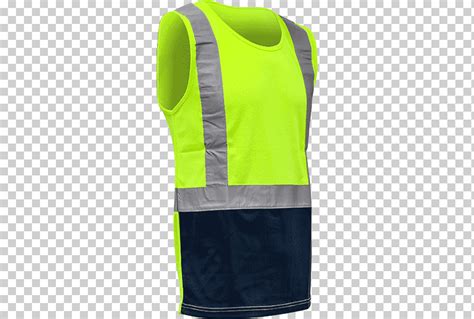 Camiseta De La Ropa De Alta Visibilidad De Los Gilets Camisa Sin Mangas