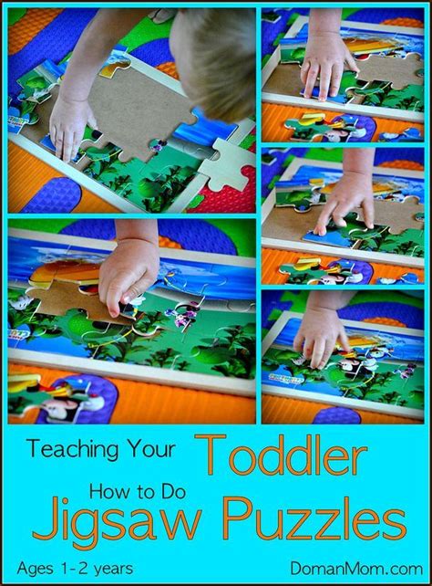 How To Teach Your Little Toddler To Do Jigsaw Puzzles Ages 1 2