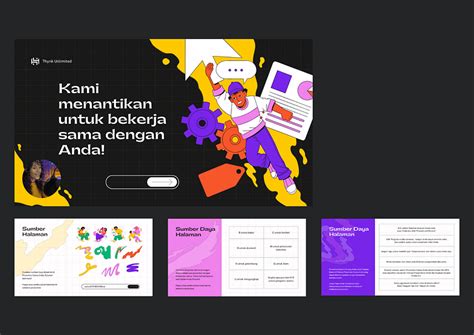 Desain Template Presentasi by puput indah permata sari on Dribbble