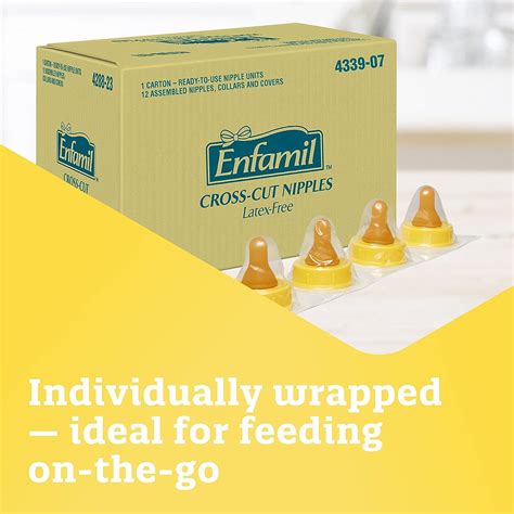 Enfamil Slow Flow Soft Nipples Latex Free Bpa Free Off