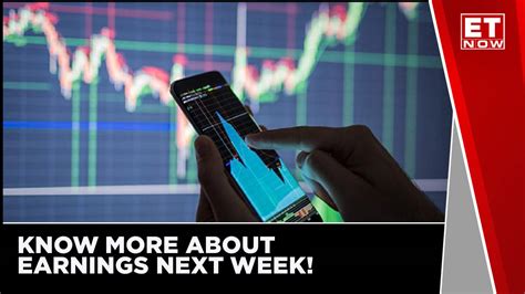 Earnings Next Week Markets News Times Now