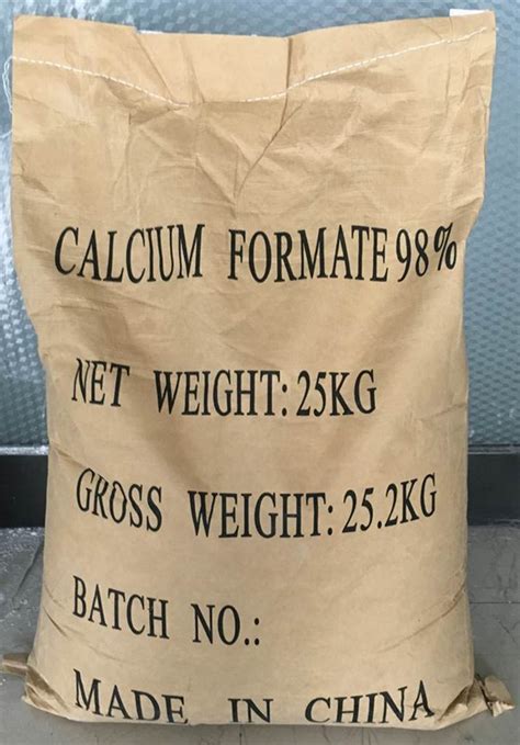 Industry Grade White Powder Calcium Formate For Construction China