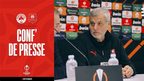 Panathinaïkós SRFC la conférence de presse d avant match Stade