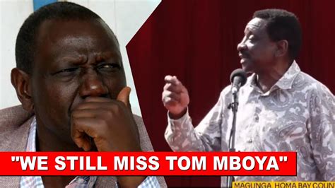 Kimeumana Listen To What James Orengo Told Ruto Face To Face Today In