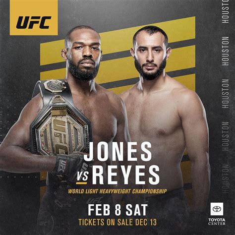 Ufc 247 Poster December 05 2019 Mma Photo