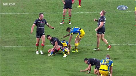 Rabbitohs Vs Eels Round 12 2017 Highlights Youtube