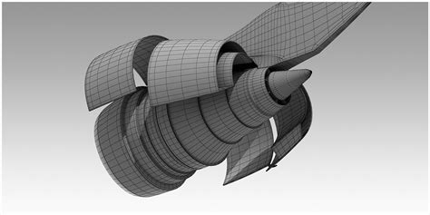 3d Airbus A380 Engine Model Turbosquid 1464485