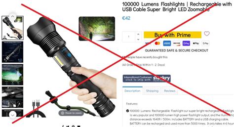 100,000 lumen flashlight | Yes, it's possible with these 2 | 1Lumen.com