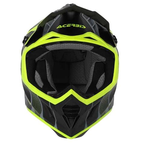 Casco Acerbis X Track 22 06 Amarillo Fluo Negro