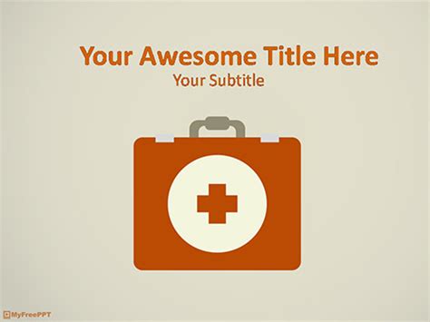 First Aid Powerpoint Template