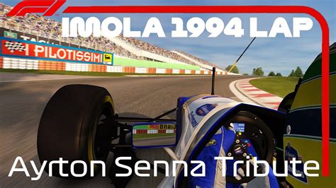 Ayrton Senna Tribute Lap At Imola Assetto Corsa YouTube