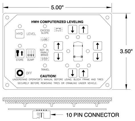 Operator S Manual HWH Touch Controlled 325 Series Leveling 43 OFF