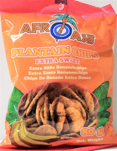 Afro Ase Plantain Chips Extra Sweet 80g Afro Euro Afryka Shop