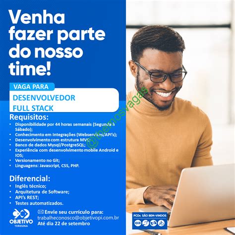 Desenvolvedor Full Stack Teresina Pi Vaga S Themos Vagas