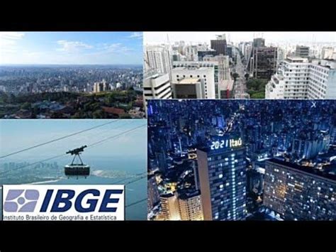 10 Maiores regiões metropolitanas do Brasil IBGE 2020 YouTube