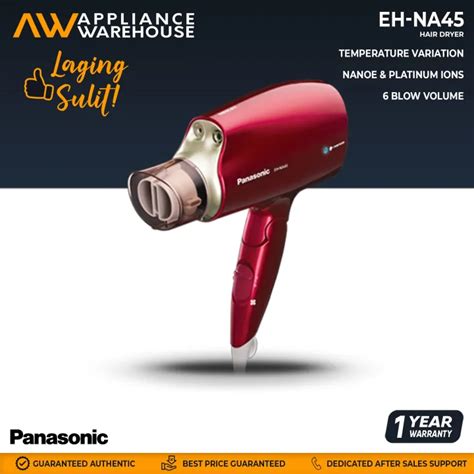 Panasonic Nanoe Hair Dryer EH NA45 Appliance Warehouse Lazada PH