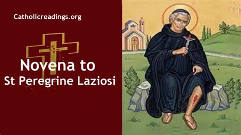 Novena To St Peregrine Laziosi Catholic Prayers