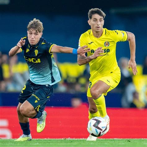 Cádiz Villarreal resultado resumen y goles del partido de la