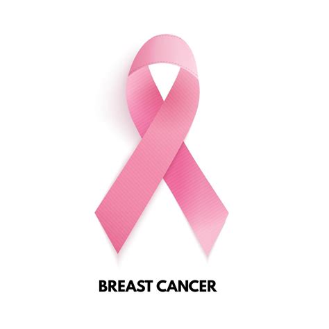 Pink Ribbon Breast Cancer Sign Vector Illustration 3058036 Vector Art