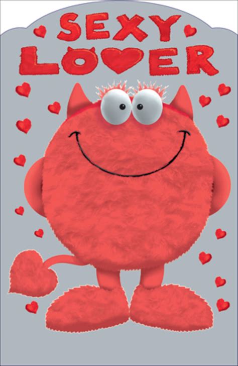 Sexy Lover Love Monster Valentines Day Card Cards Love Kates