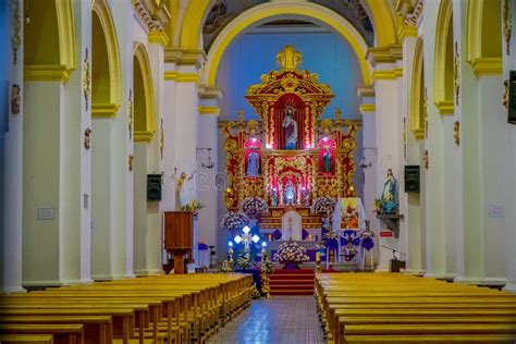 Cotacachi Ecuador El De Noviembre De Vista Interior De La